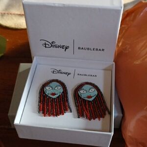 Disney X Baublebar Sally From Nightmare Before Christmas Earrings NIB